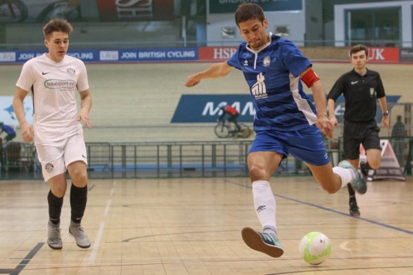 boys playing futsal in hall - insiresport image